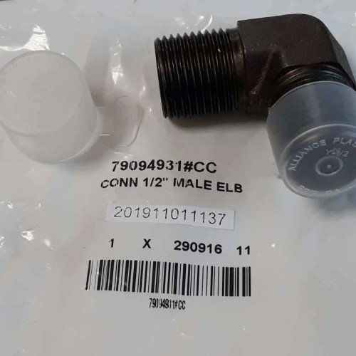 CONN 1/2 MALE ELB