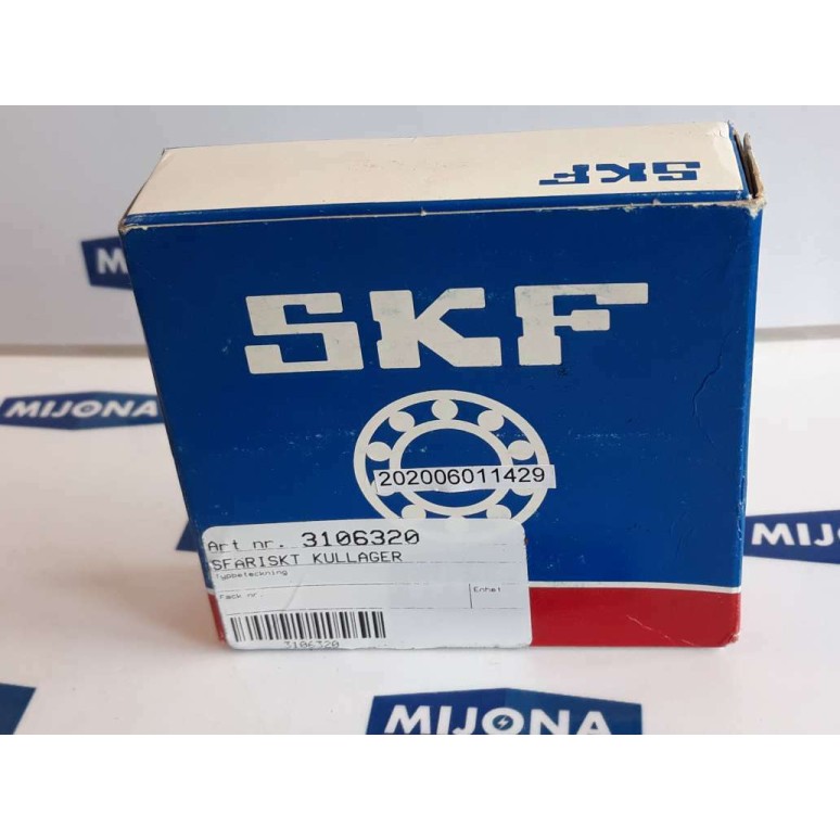 SKF 1209 EKTN9 Self-Aligning Ball Bearing Double Row