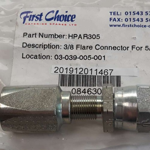 SAE OBN 3/8 Flare connector for 5/16 EG3N EJ3D AIDOTAIDOT