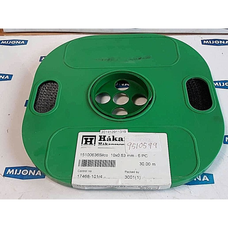 Håkansson 15100636 Silco 10x0,63mm 30m BAND SAW SI15100636 R (new old stock)