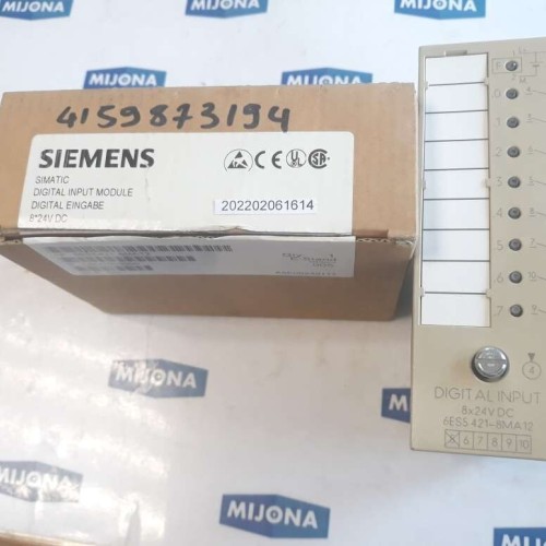 Siemens DIGITAL INPUT 8X24 VDC 6ES5 421 8MA12 6ES5421-8MA12 Siemens DIGITAL INPUT 8X24 VDC 6ES5 421 8MA12 6ES5421-8MA12