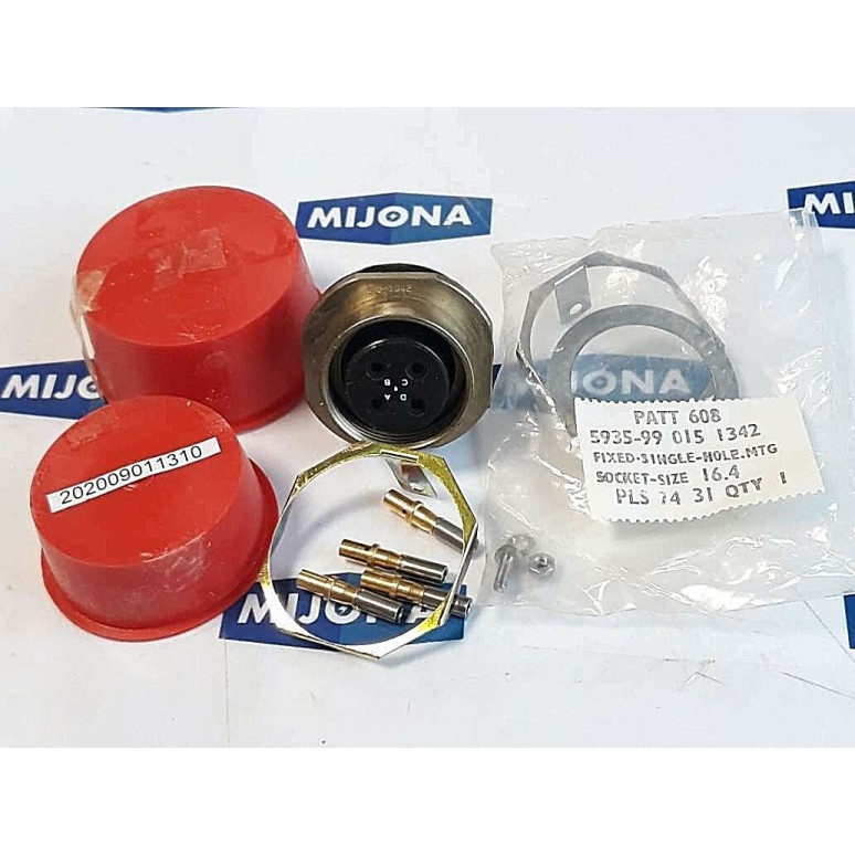 Plessey  MILITARY 015 1342 5935 99 015 1342 Connectors PLS 74 31 (new old stock)