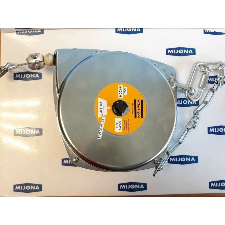 Atlas Copco 8203 0704 16 RIL 10C 2-5kg 3C0774 10Bar Tool Balanc (new old stock)