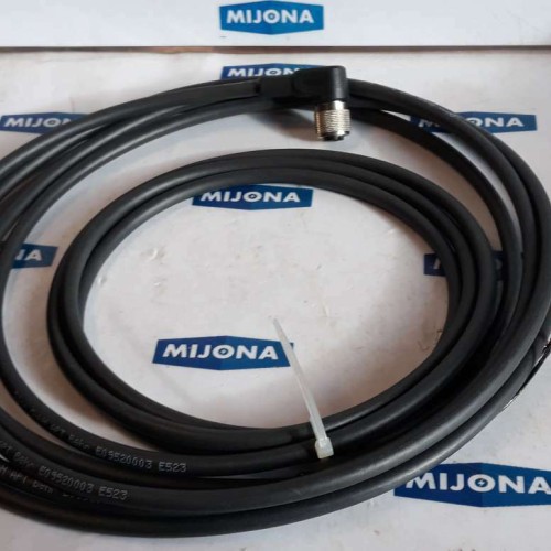 Dürr E09520003 E523 5POL 90° FEMALE Connection cable 4M (New old stock)