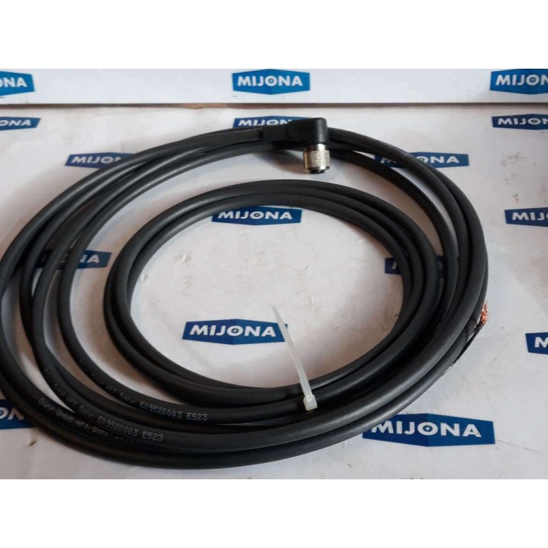 Dürr E09520003 E523 5POL 90° FEMALE Connection cable 4M (New old stock)