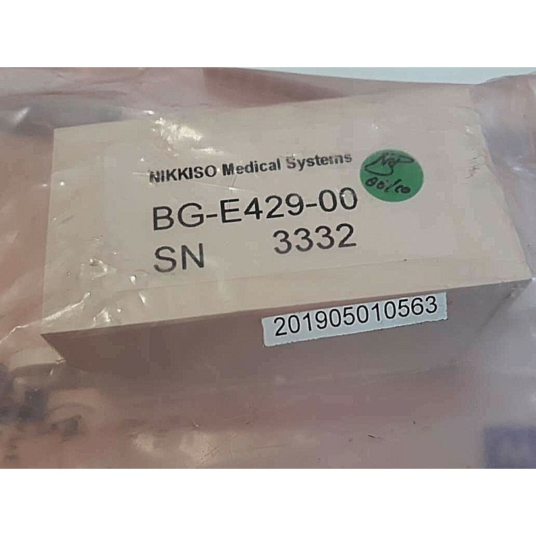 NIKKISO Medical Systems SN 3332 BG E429 00 (new old stock)