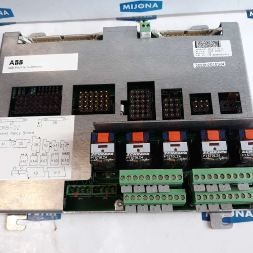 ABB Flexible Automation ACRB 02 Safety cabinet relay board 3HNE 06223-1 ABB Flexible Automation ACRB 02 Safety cabinet relay board 3HNE 06223-1