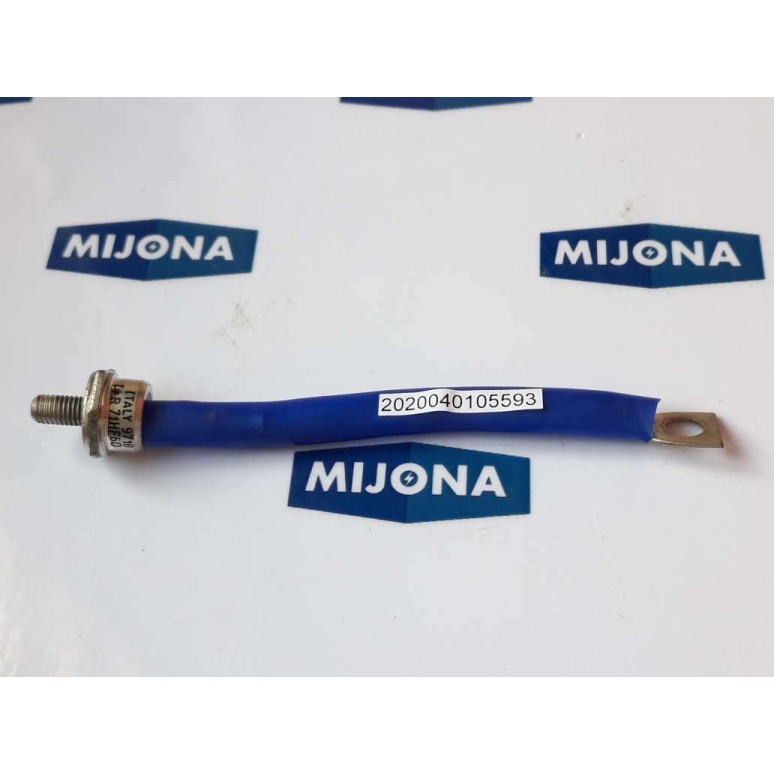 I R 71HF60 9718 Rectifier Diode Stud Cathode with Lead blue