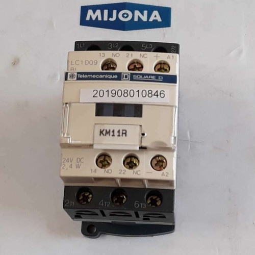 TELEMECANIQUE Contactor SQUARE D LC1D09 BL 24V DC 2.4 W Leistungsschütz 25A 690V