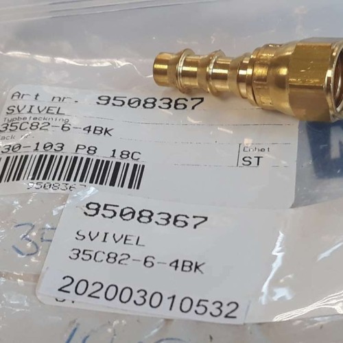 Parker 35C82 6 4BK Swivel (New old stock)