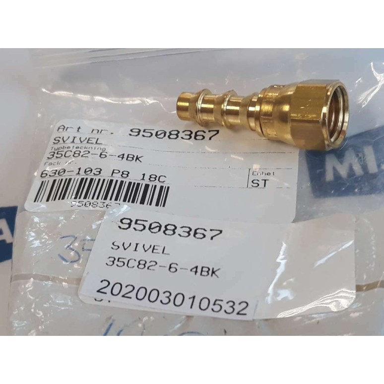 Parker 35C82 6 4BK Swivel (New old stock)