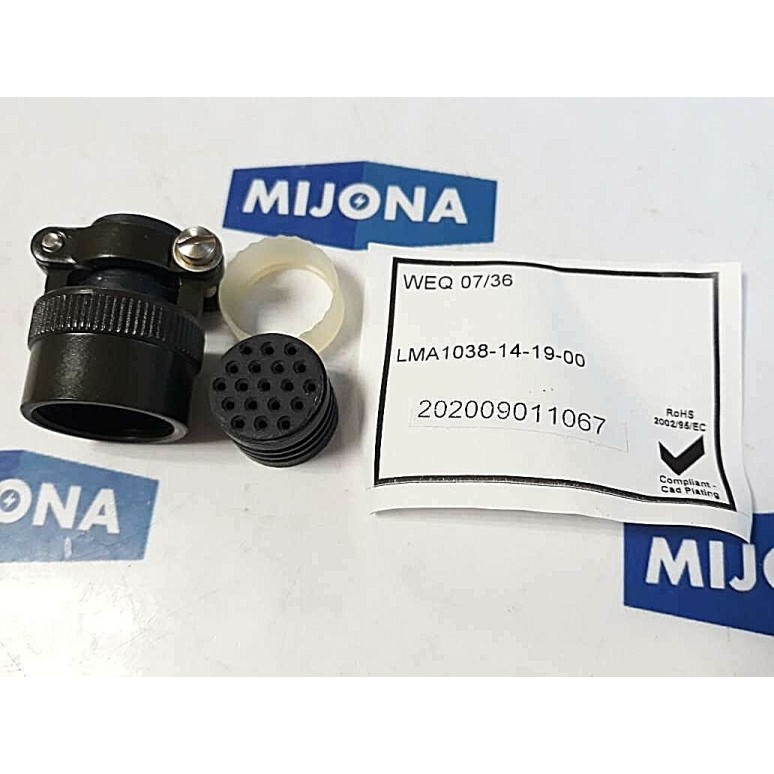 WEALD ELECTRONICS WEQ0736 LMA1038 14 19 00 WEQ 07 36 CABLE CLAMP (NEW OLD STOCK)