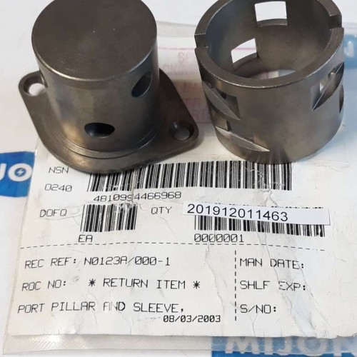 Mira 723 port hp high pressure pillar and sleeve 900.67 NSN 0240