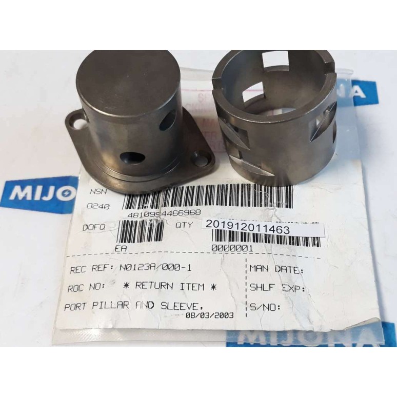 Mira 723 port hp high pressure pillar and sleeve 900.67 NSN 0240