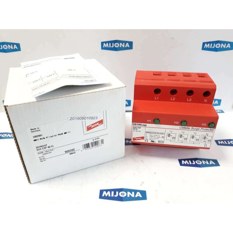 DEHNvap DVA CSP 60  EL CELLISITE SURGE PROTECTOR 900392 68643 radio base station