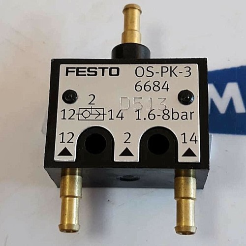 FESTO OS PK 3 6684 D513 1.6-8BAR Logic component (New old stock)