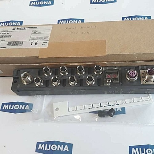 Lumberg Automation 0970 PSL 651 24VDC 90mA IN: 24VDC 100mA 60°C  (new old stock)