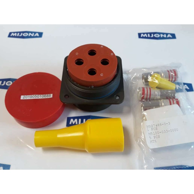 Amphenol MILITARY MTX 1133 7186315 SPEC Connectors MS3450W36 5S (M5100 033 0000) Amphenol MILITARY MTX 1133 7186315 SPEC Connectors MS3450W36 5S (M5100 033 0000)