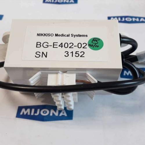 NIKKISO Medical Systems SN 3152 BG E402 02 1xT3 15A SI F171 00 (new old stock) NIKKISO Medical Systems SN 3152 BG E402 02 1xT3 15A SI F171 00 (new old stock)