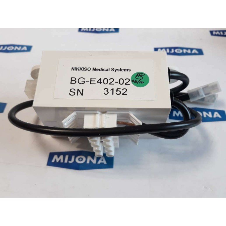 NIKKISO Medical Systems SN 3152 BG E402 02 1xT3 15A SI F171 00 (new old stock)