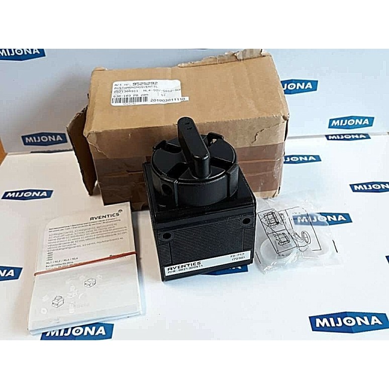 Aventics MNR 0821300911 Absperrventil mechanisch betätigt FD 717
