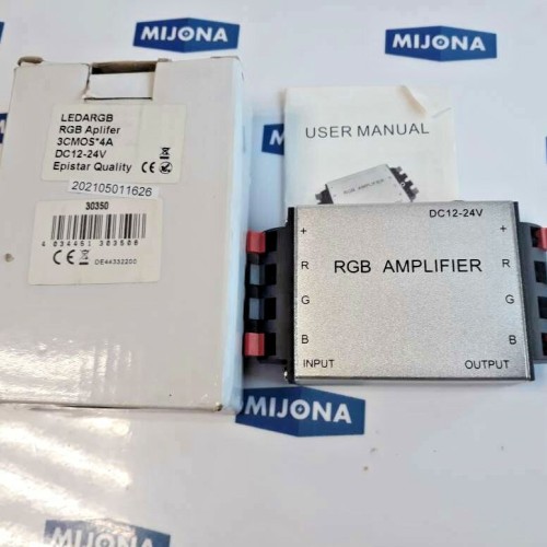 RGB AMPLIFIER DC12 24V 3CMOS*4A (new old stock) RGB AMPLIFIER DC12 24V 3CMOS*4A (new old stock)