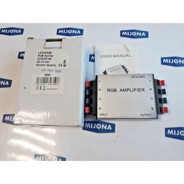 RGB AMPLIFIER DC12 24V 3CMOS*4A (new old stock) RGB AMPLIFIER DC12 24V 3CMOS*4A (new old stock)