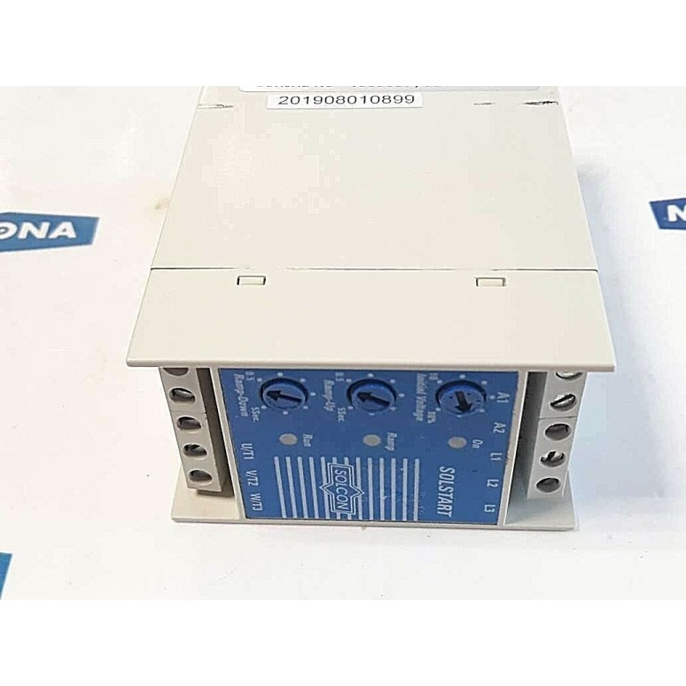 SOLSTART 8 400-S SOLCON FLC 8A 400V 50/60HZ DRY CONTACT serial no: 4669037/02