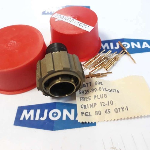 AMPHENOL 015 0076 PCL 8045 5935 99 015 0076 PCL 80 45 PCL8045 NEW OLD STOCK