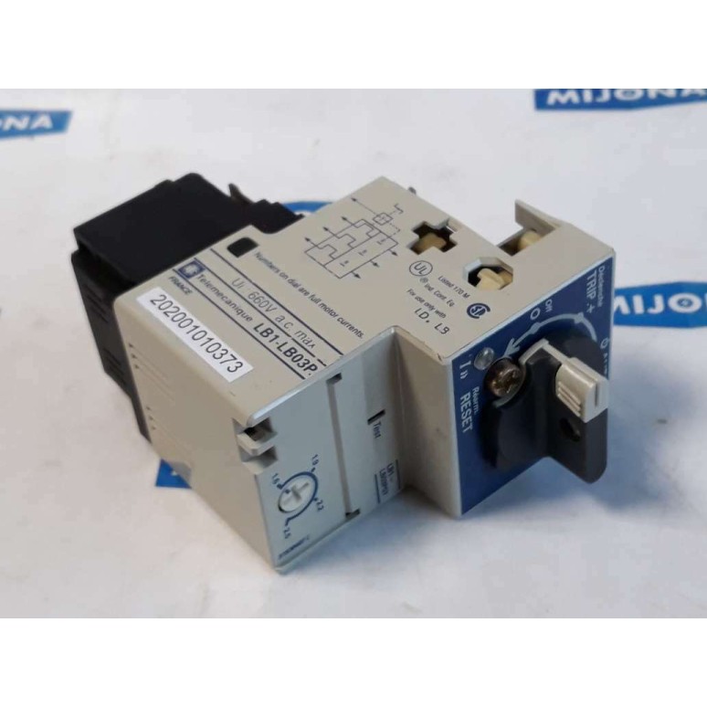 Telemecanique LB1 LB03P 660V Schutz Modul Protection Modul 1.6-2.5 New old stock
