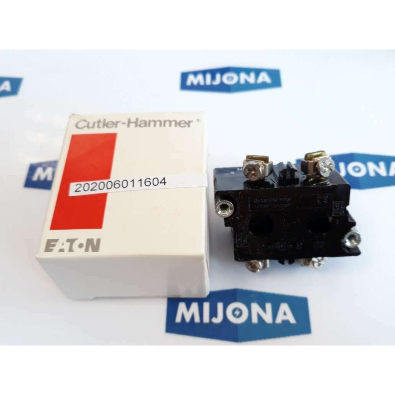 Cutler Hammer EATON 91000T2 CONTACT BLOCK SERIES C 10250T 91000T NEW OLD STOCK Cutler Hammer EATON 91000T2 CONTACT BLOCK SERIES C 10250T 91000T NEW OLD STOCK