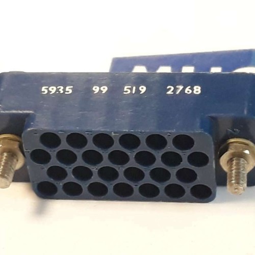 EML LTD MRAC 26 P CONNECTOR PLUG 5935 99 519 2768 (New old stock)