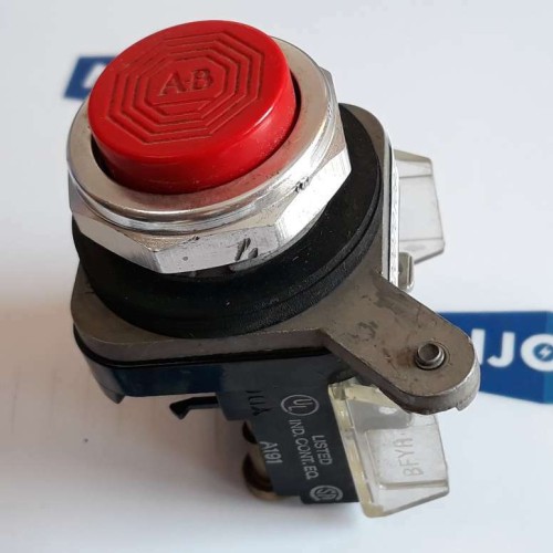 ALLEN BRADLEY 800T XD2 SERIES C 600VAC / 800T B6 SERIES N RED (NEW OLD STOCK)