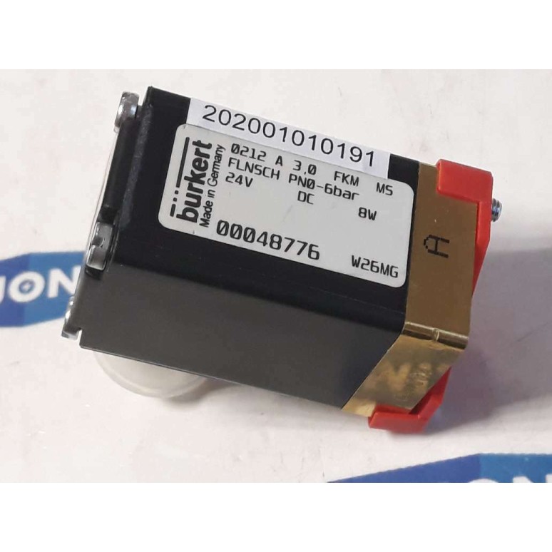 Bürkert 00048776 W26MG 0212 A 3.0 FKM MS FLNSCH PN 0-6bar 24VDC 8W new old stoc Bürkert 00048776 W26MG 0212 A 3.0 FKM MS FLNSCH PN 0-6bar 24VDC 8W new old stoc