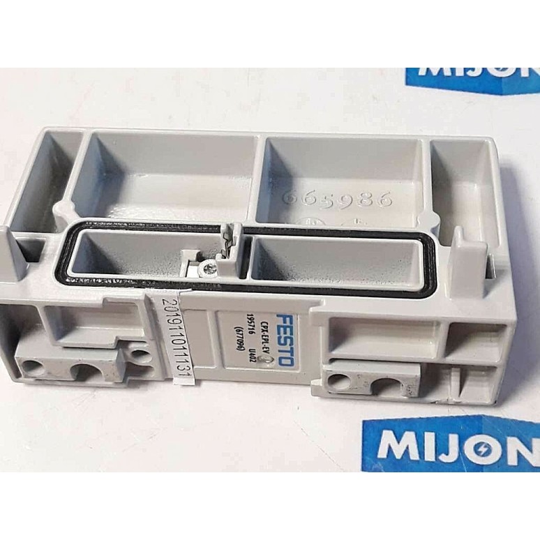 Festo CPX EPL EV 195716 U402 677096 END PLATE (new old stock)