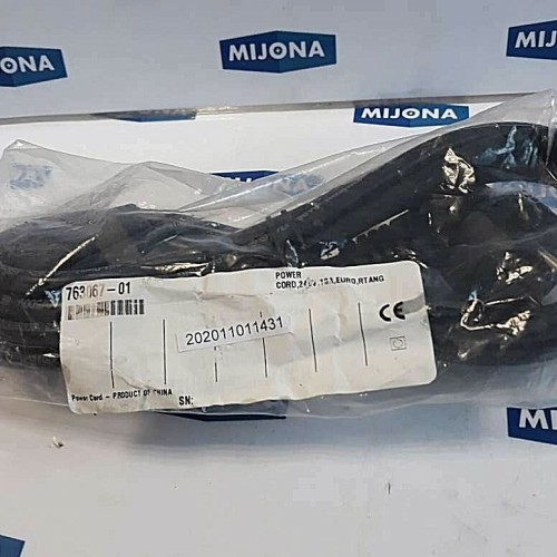 763067 01 Power Cord 240V 10A euro RTANG A002152 PLUG CABLE 1. 5M 763067 01 Power Cord 240V 10A euro RTANG A002152 PLUG CABLE 1. 5M