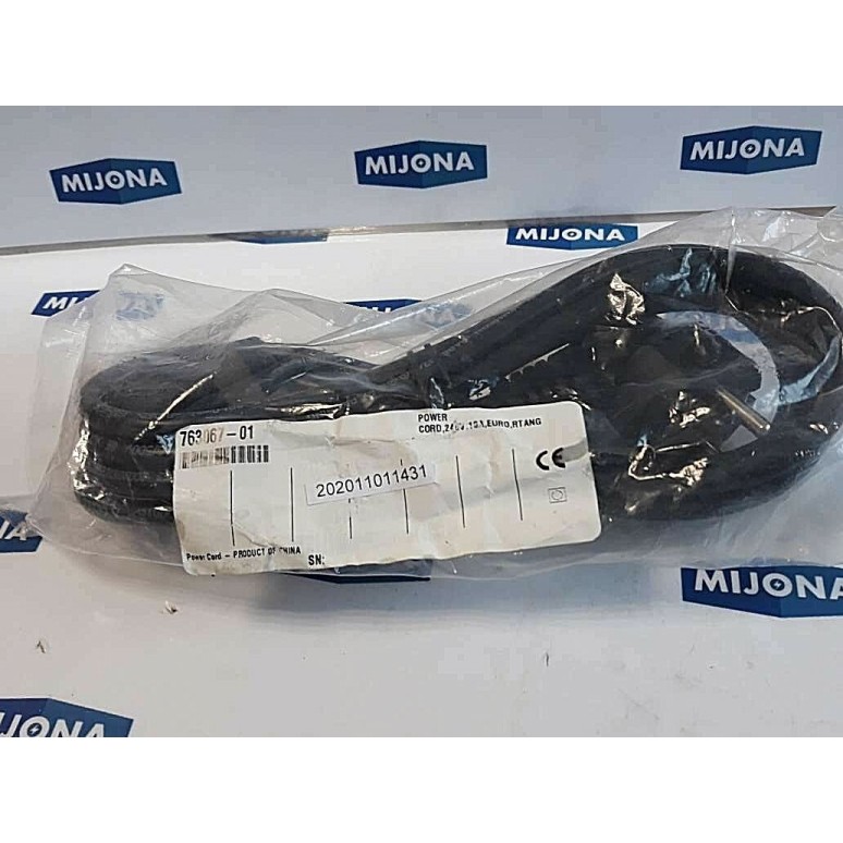763067 01 Power Cord 240V 10A euro RTANG A002152 PLUG CABLE 1. 5M