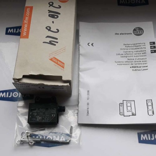 IFM Efector200 OJ5158 OJHLFPKG SO AS 10-30VDC PHOTOELECTRIC SENSOR NEW OLD STOCK