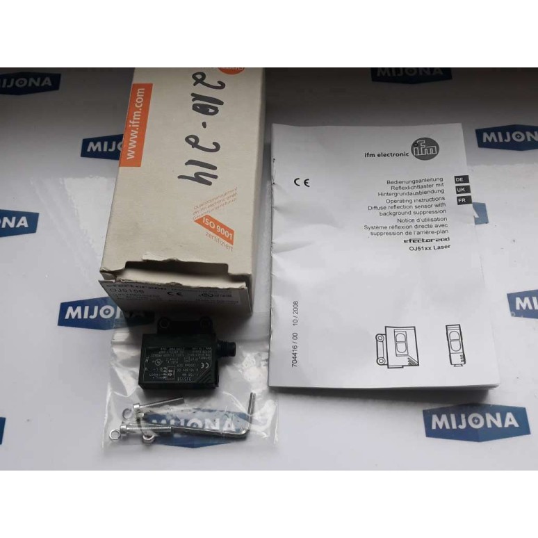 IFM Efector200 OJ5158 OJHLFPKG SO AS 10-30VDC PHOTOELECTRIC SENSOR NEW OLD STOCK