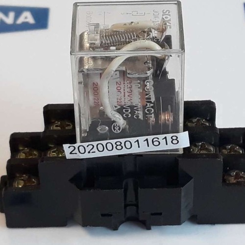 SOKE Shenle JOX 13F LY2C relay 10A 250VAC 10A 30VDC COIL200-220VAC NEW OLD STOCK SOKE Shenle JOX 13F LY2C relay 10A 250VAC 10A 30VDC COIL200-220VAC NEW OLD STOCK