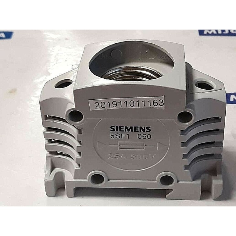 Siemens 5SF1 060 25A 500V 1.5-35mm²  Sicherung Sockel Fuse socket new old stock