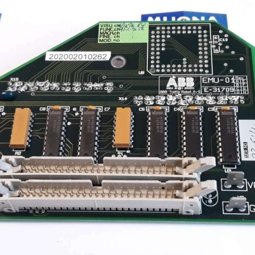 ABB Circuit Board EMU 01 E-31709 SER NO 03 541 ABB Circuit Board EMU 01 E-31709 SER NO 03 541