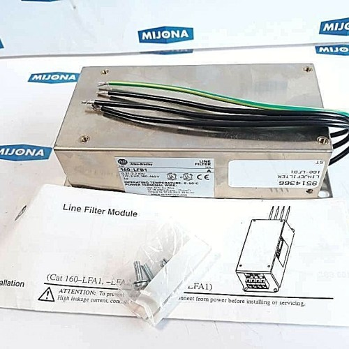 ALLEN BRADLEY 160 LFB1 LINE FILTER SER A 0,37-2,2KW 380-460V (New old stock)