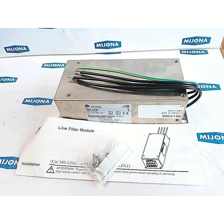ALLEN BRADLEY 160 LFB1 LINE FILTER SER A 0,37-2,2KW 380-460V (New old stock)