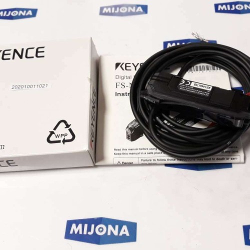 KEYENCE FS N111MN DIGITAL FIBER SENSOR 12-24VDC CLASS2 20mA KEYENCE FS N111MN DIGITAL FIBER SENSOR 12-24VDC CLASS2 20mA