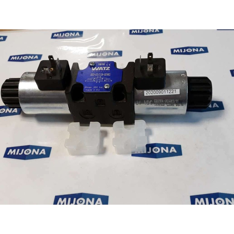 WATZ HYDRAULIK DS3 S3 11N D24K1 350BAR 3001 63 0015 18/16 24VDC  (NEW OLD STOCK)