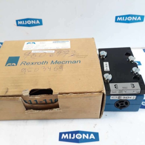 Rexroth Mecman Pneumatik valve 581 253 000 0 00W50 typ 3 (new old stock)