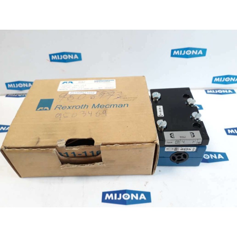 Rexroth Mecman Pneumatik valve 581 253 000 0 00W50 typ 3 (new old stock) Rexroth Mecman Pneumatik valve 581 253 000 0 00W50 typ 3 (new old stock)