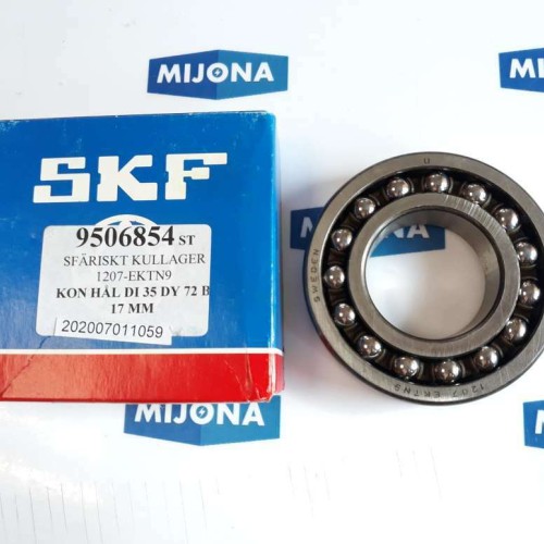 SKF 1207 EKTN9 Self-Aligning Ball Bearing Double Row 175U 35X72X17MM