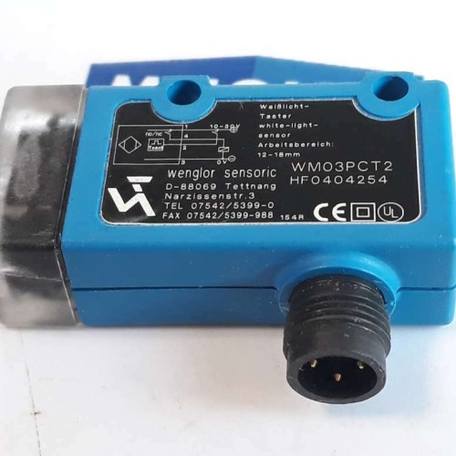 WENGLOR SENSOR WM03PCT2 HF0404254 Druckmarken Laser Print marks laser 12-18mm